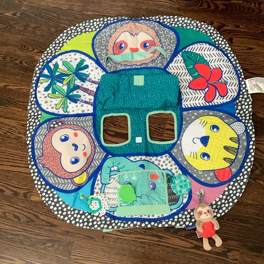 New infantino best selling shopping cart cover and playmat